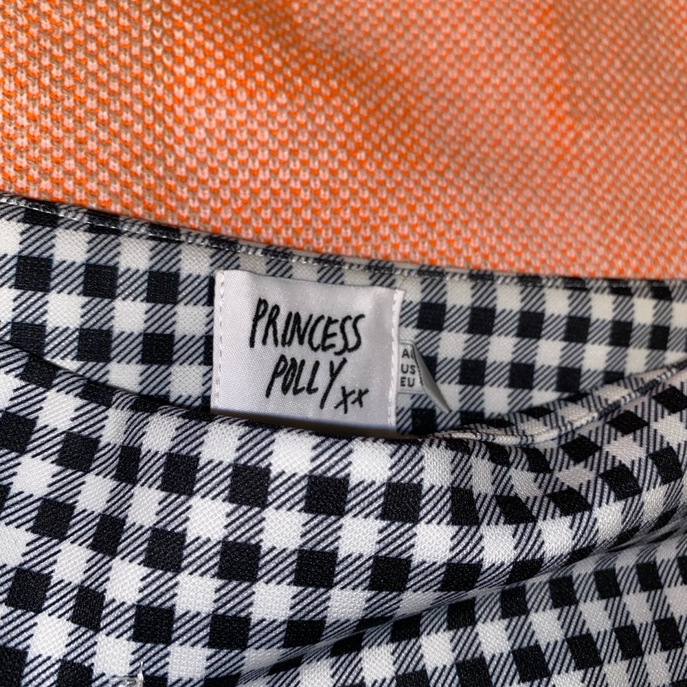 princess polly checkered skirt